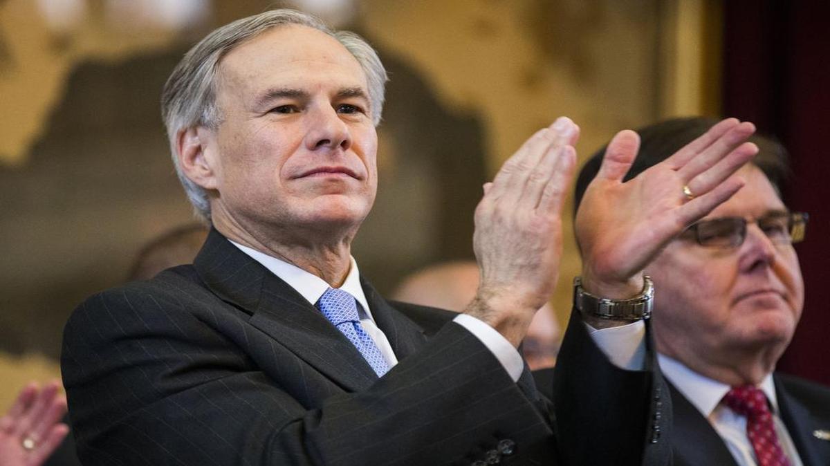 
Gov. Greg Abbott, left, and Lt. Gov. Dan Patrick, shown here in a file photo, were quick to declare victory in Texas' constitutional amendment election.

