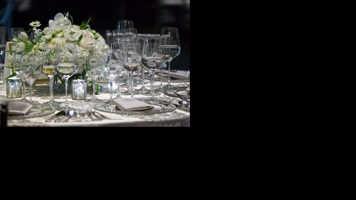 
Place settings during a 2014 Fort Worth Food + Wine Festival event.
