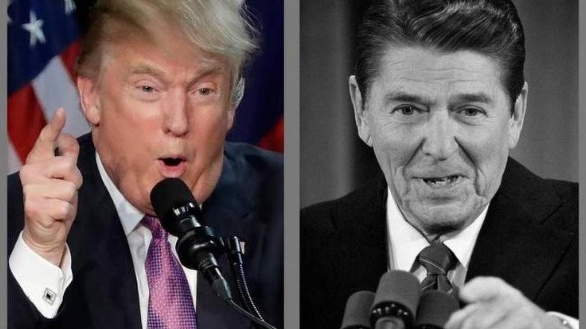 “Make America Great Again” was Ronald Reagan’s slogan in 1980, but Donald Trump trademarked and owns it.