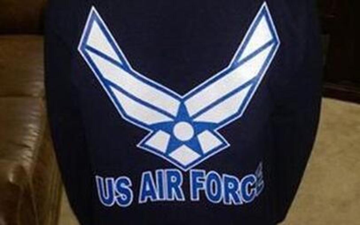 
Two 11-year-old twins at Aubrey Middle School were told they could not wear this jacket because it violated the school district’s dress code.
