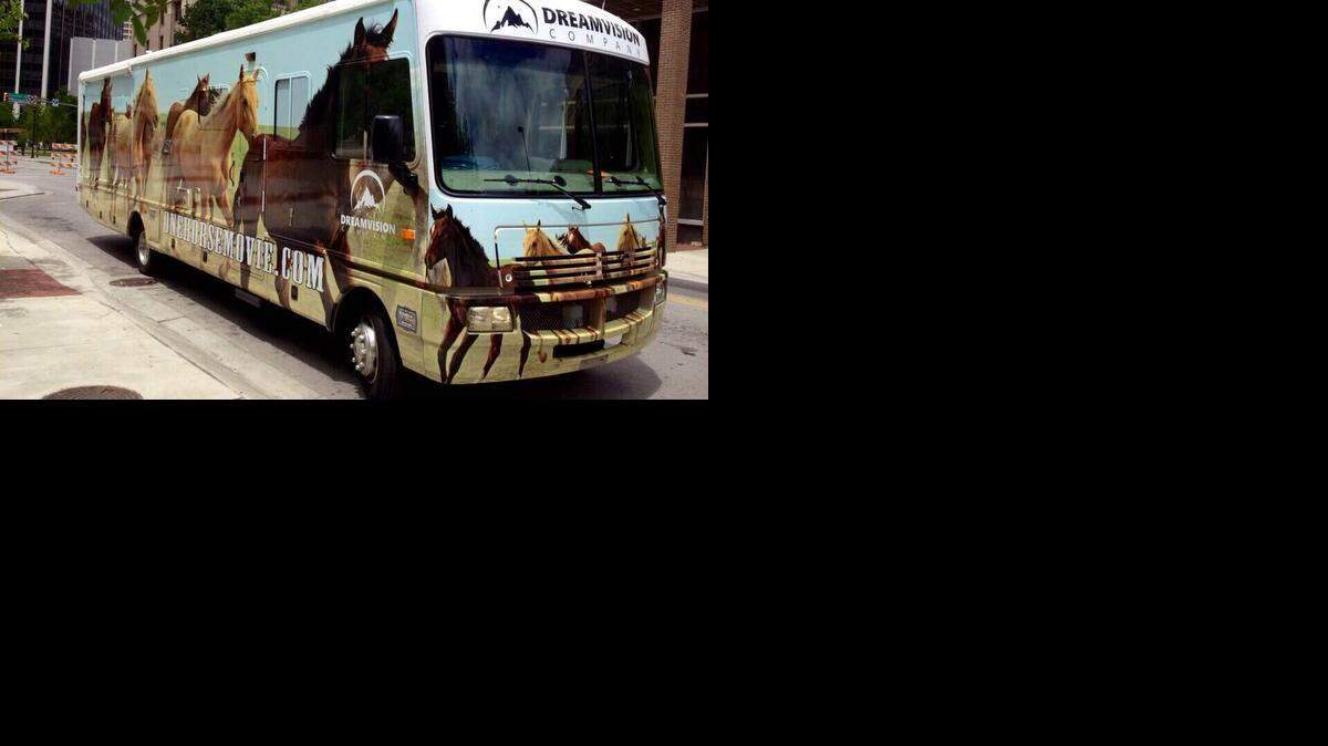 
The DreamVision RV at the company’s 2013 fireworks show in downtown Fort Worth.
