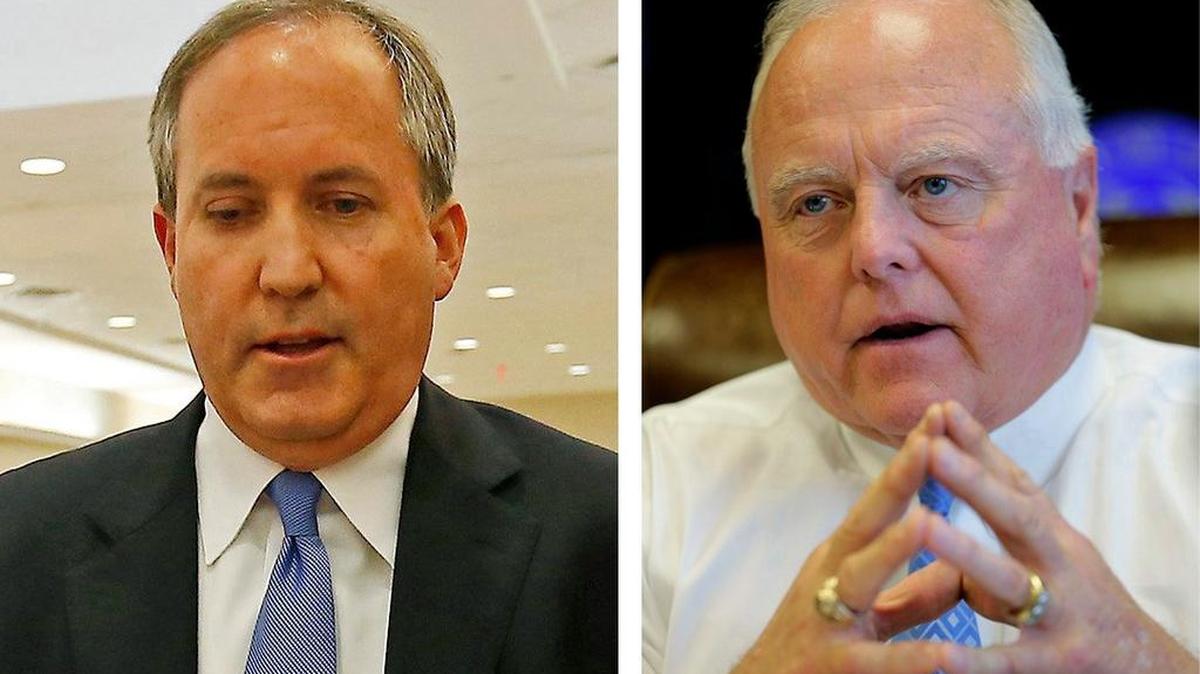 Attorney General Ken Paxton is working while free on bond facing a felony securities trial. Agriculture Commissioner Sid Miller is facing an inquiry over his travel spending.