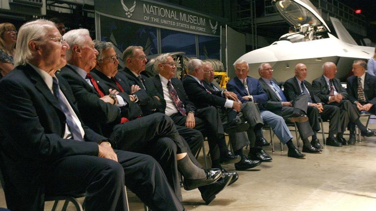 A 2009 National Aviation Hall of Fame ceremony featured Apollo space mission crews. The Hall of Fame induction is moving to Fort Worth in 2017.