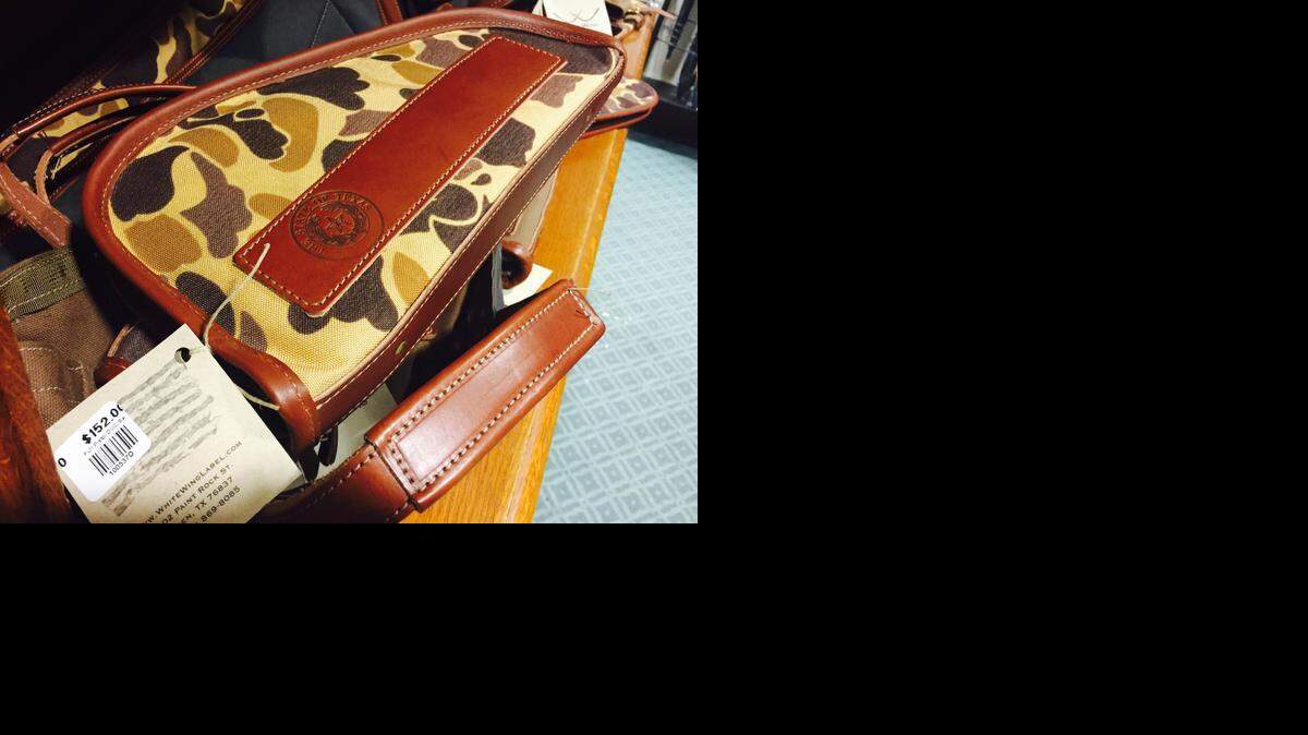 
Gun cases are among the Texas Capitol souvenirs sold in the gift shop.
