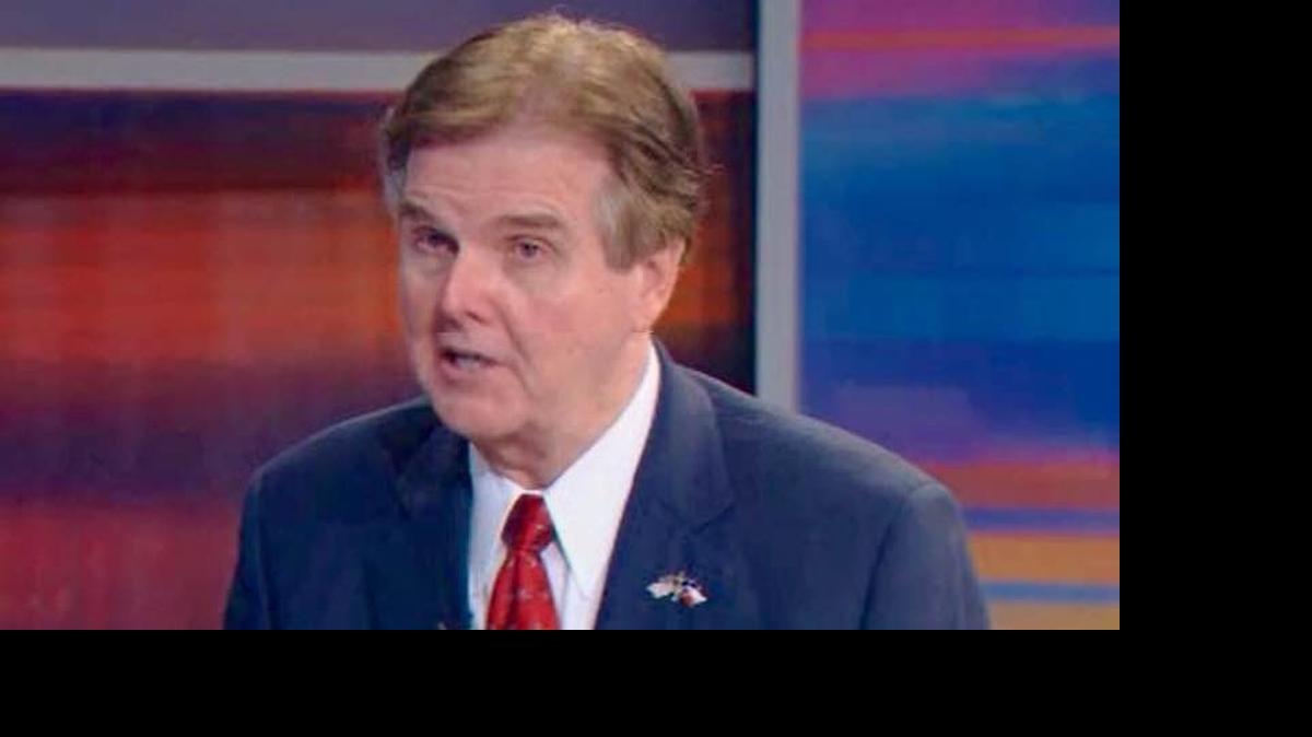 
Lt. Gov. Dan Patrick on the set of “Inside Texas Politics,” which airs at 9 a.m. Sunday WFAA/Channel 8.
