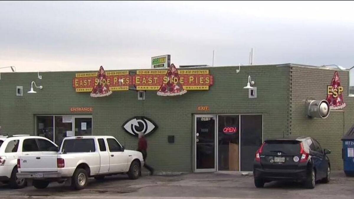 East Side Pies in Austin has been vandalized along with a delivery truck.