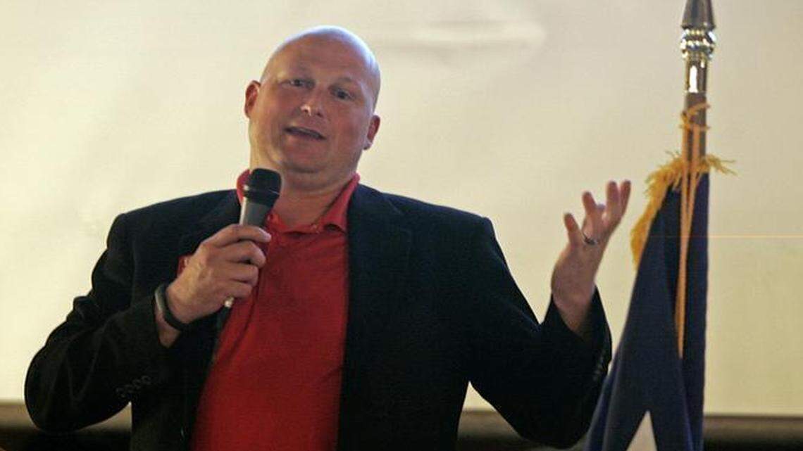 
First-year Arlington Republican state Rep. Tony Tinderholt in November.
