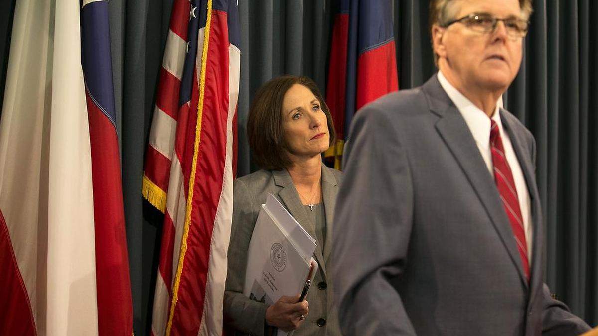 Texas Lt. Gov. Dan Patrick and Sen. Lois Kolkhorst, R-Brenham, introduced Senate Bill 6 to limits use of restrooms in public buildings according to the user’s “biological sex.”