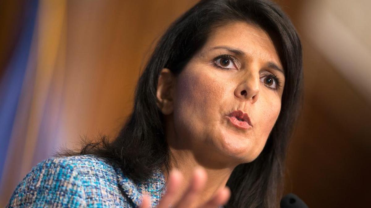 Americans should resist “the siren call of the angriest voices,” South Carolina Gov. Nikki Haley said Tuesday.