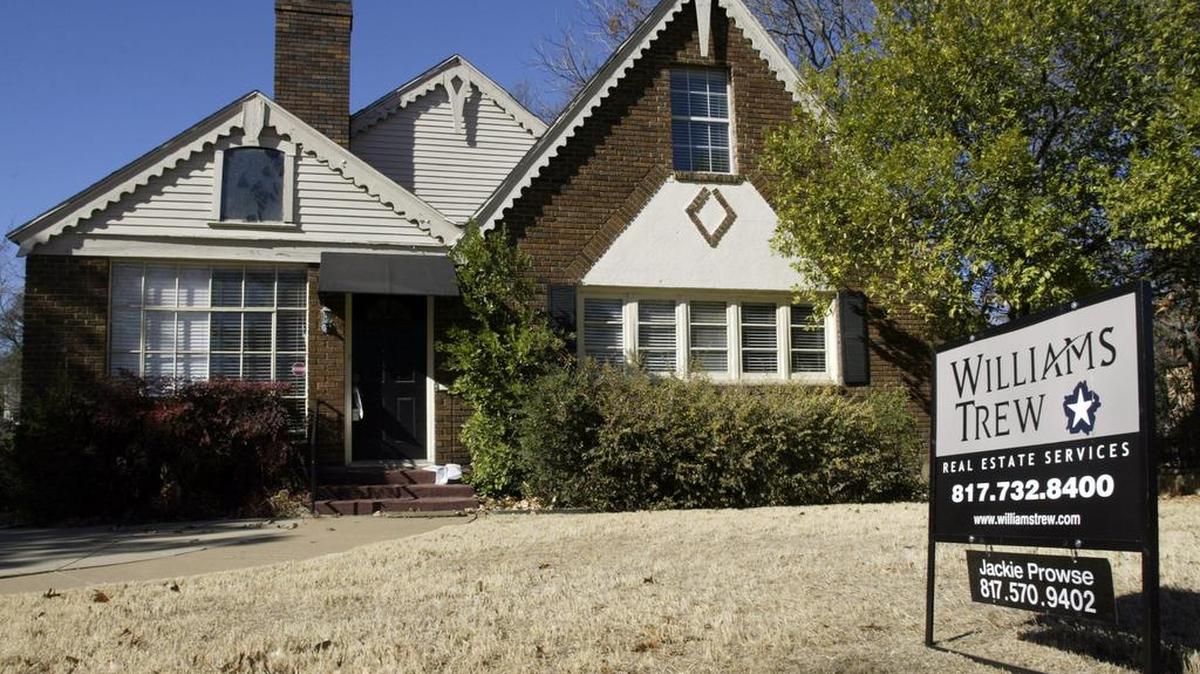 Homes for sale in the Bluebonnet Hills Neighborhood near TCU, like this one at 3420 Rogers Ave, have been bought by parents of TCU students for their children and friends to live in. This has caused parking headaches.