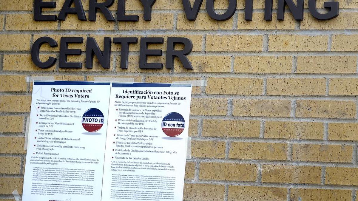 Early voting in the March 1 party primary elections is Feb. 16-26.