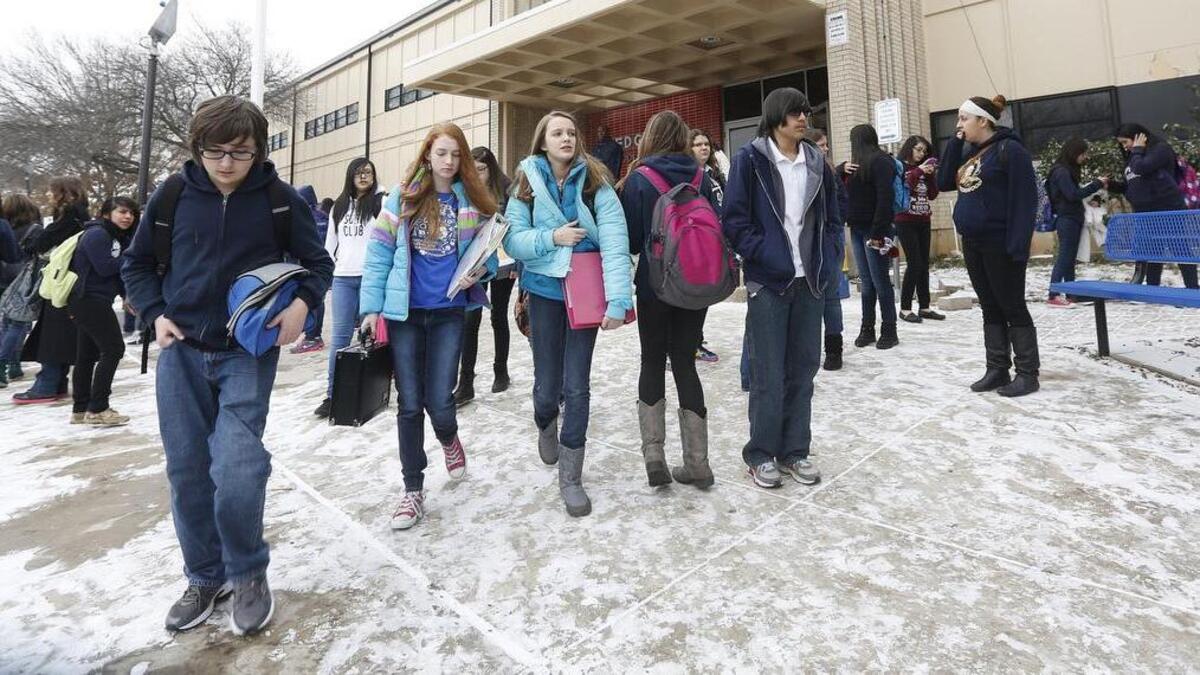 During the last academic year, some districts had as many as four canceled school days due to inclement weather in February and March alone.