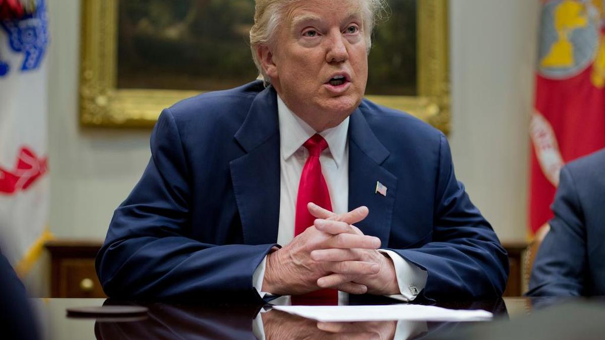 President Donald Trump has accused former President Barack Obama of having Trump’s telephones “wire tapped” during last year’s election campaign.