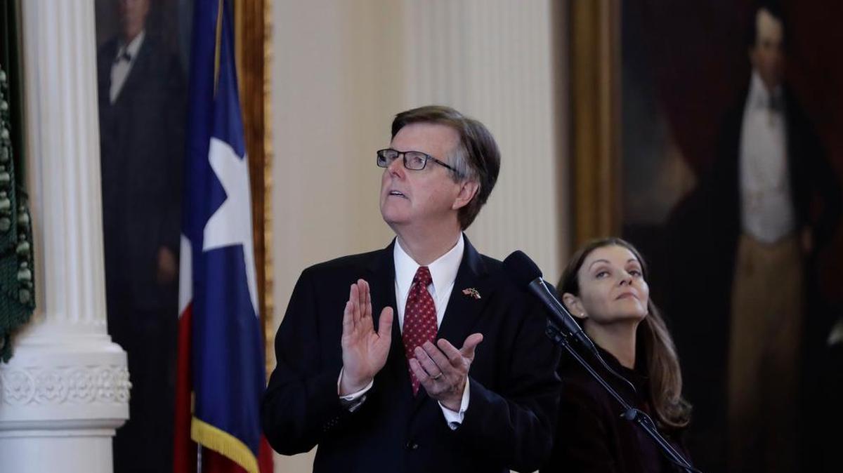 Lt. Gov. Dan Patrick pushed SB 4, the “sanctuary cities” bill, through the Senate.