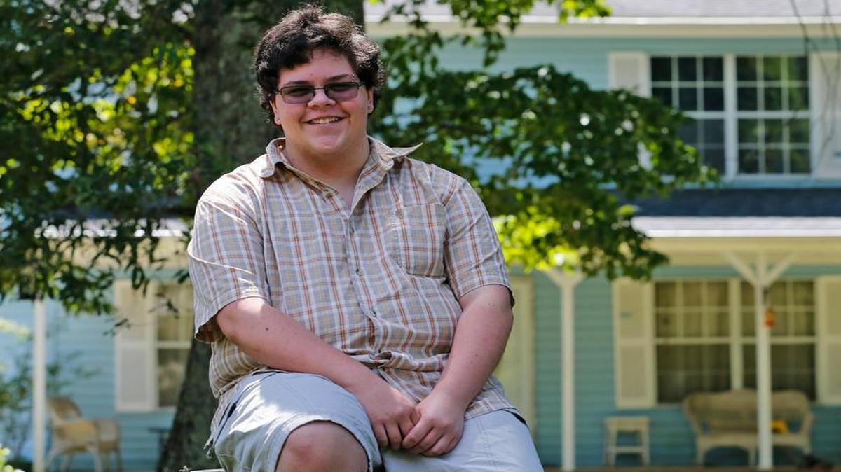 Transgender high school student Gavin Grimm poses in Gloucester, Va. The Supreme Court will take up transgender rights for the first time in the case of a Virginia school board that wants to prevent Grimm from using the boys’ bathroom at his high school.