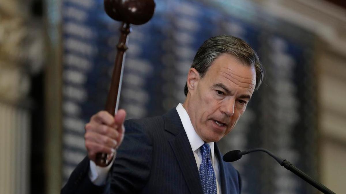 Speaker Joe Straus, R-San Antonio, will preside over Thursday’s scheduled debate on a House budget plan, including funds for improving the state’s child welfare system.