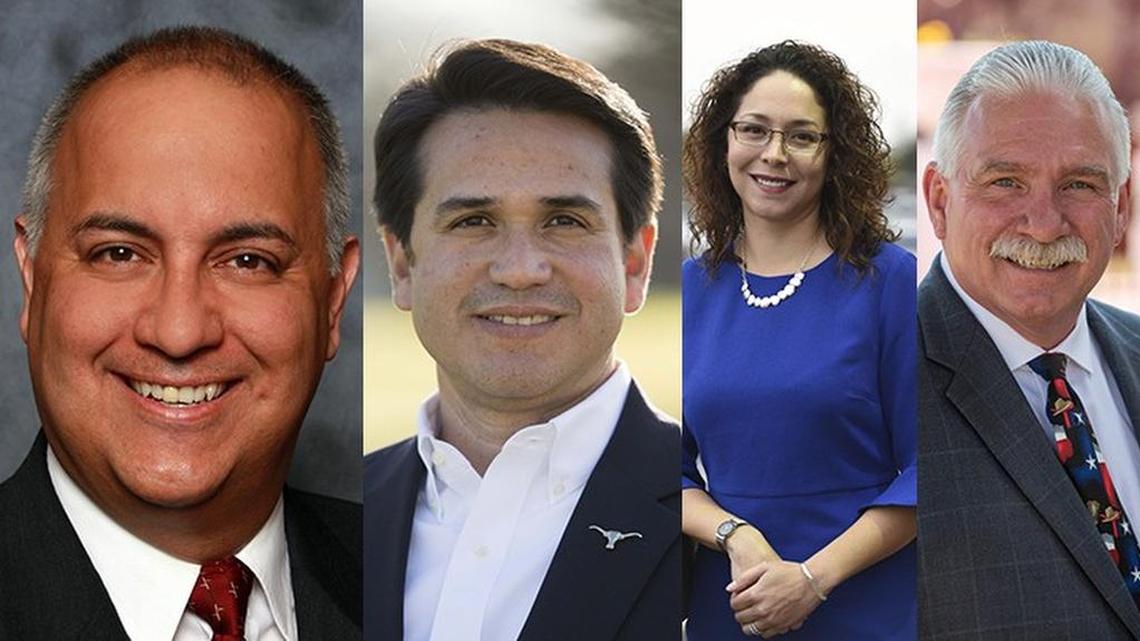 Tony Perez, Carlos Flores, Jennifer Treviño, Steve Thornton