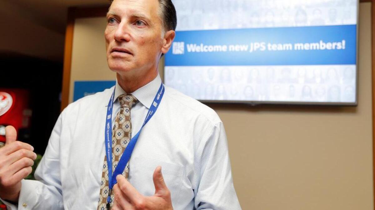 Robert Earley is the president and chief executive officer of JPS Health Network in Fort Worth.