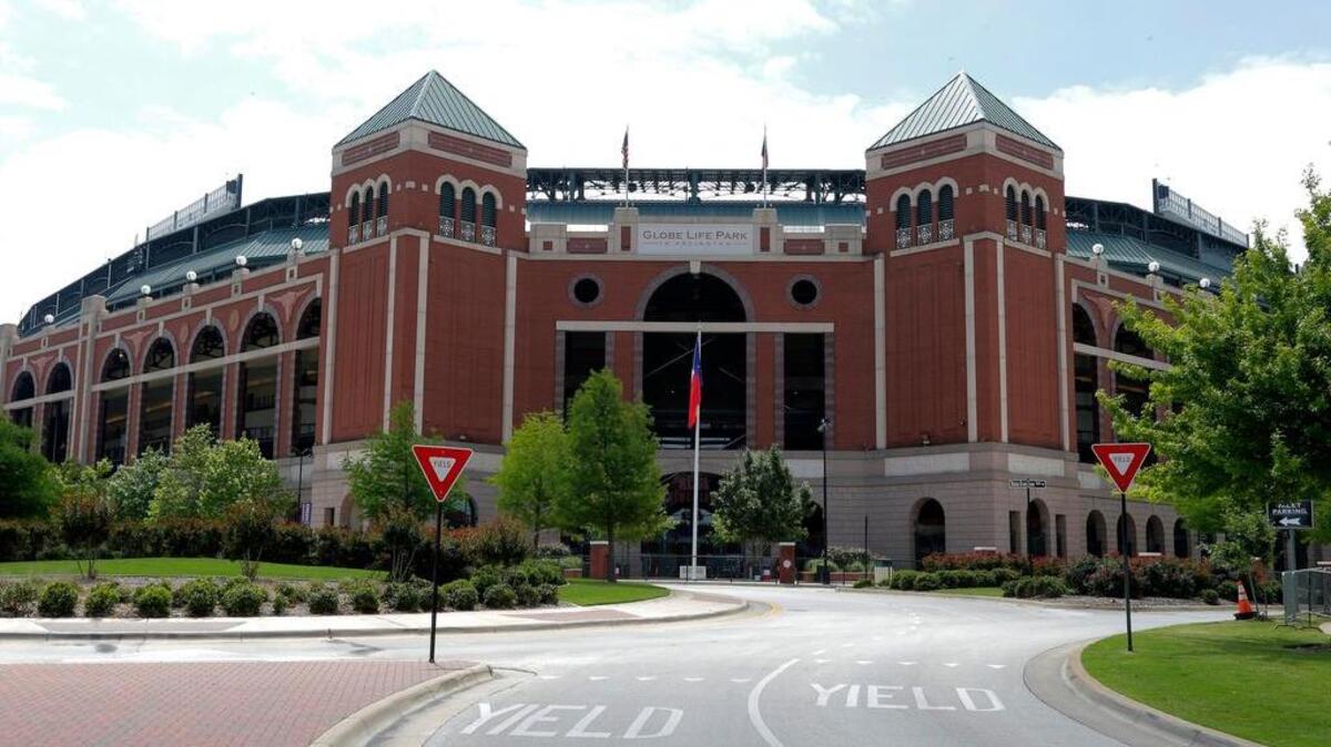 A new ballpark will be built south of Globe Life Park in Arlington, where the Rangers played for the first time on April 1, 1994.