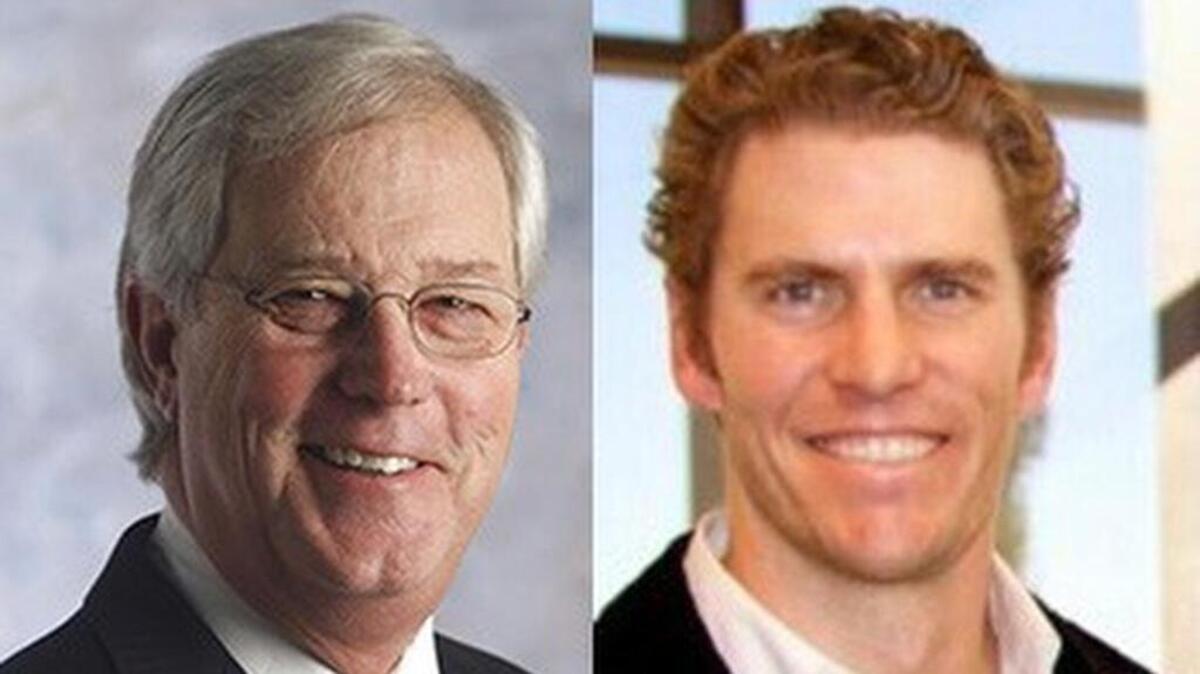 Charlie Geren (left) and Bo French
