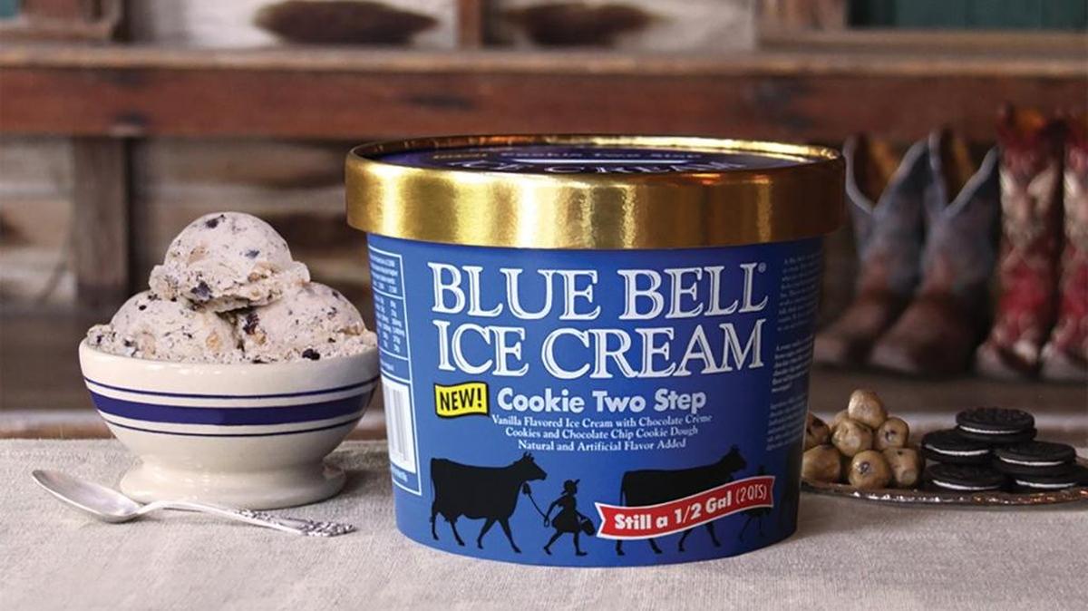 New Blue Bell Ice Cream flavor, Cookie Two Step.