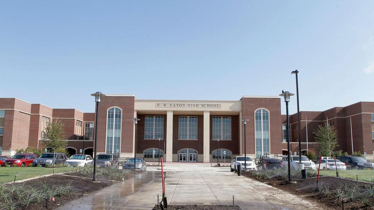 Northwest ISD’s V.R. Eaton High School opened in 2015 and would be expanded under the district’s proposed bond plan.