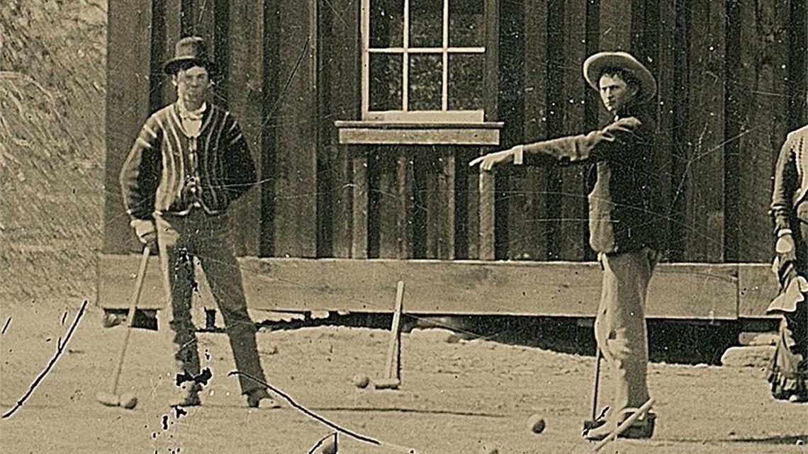 
Western Americana and Rare Coin experts, Kaginâs, Inc., announced that the firm has authenticated and will be the exclusive seller of a newly discovered photograph featuring several of the Lincoln County Regulators, including legendary gunman, Billy the Kid. The photograph was purchased for $2 as a part of a miscellaneous lot at a Fresno junk shop in 2010, and will be the subject of a two-hour documentary airing Sunday at 8 p.m. Central on National Geographic Channel. 
