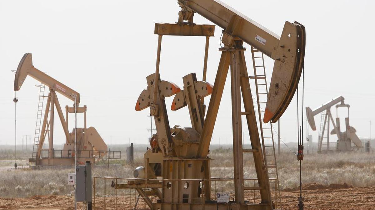 Oil field pumps in Andrews County in West Texas, which saw a boom in drilling with new production techniques.