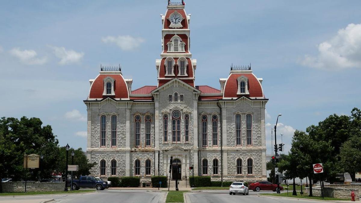 Parker County Courthouse in Weatherford,