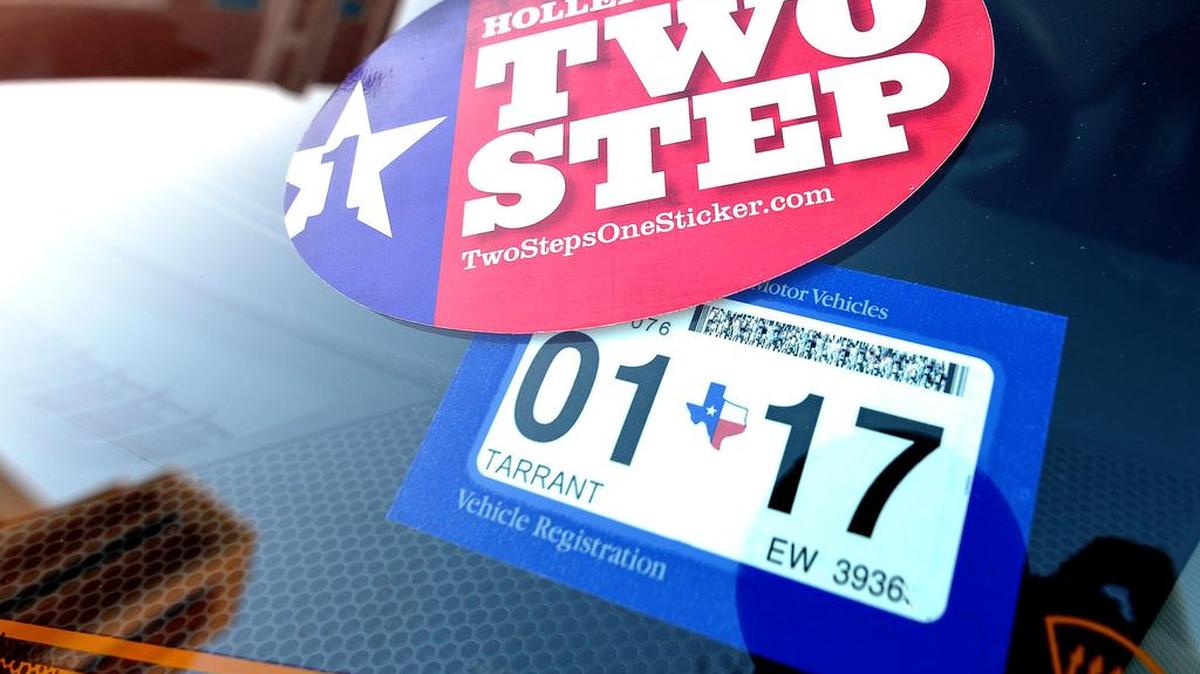 Texas drivers must get their vehicles inspected and renew the registration every year except for new vehicles.