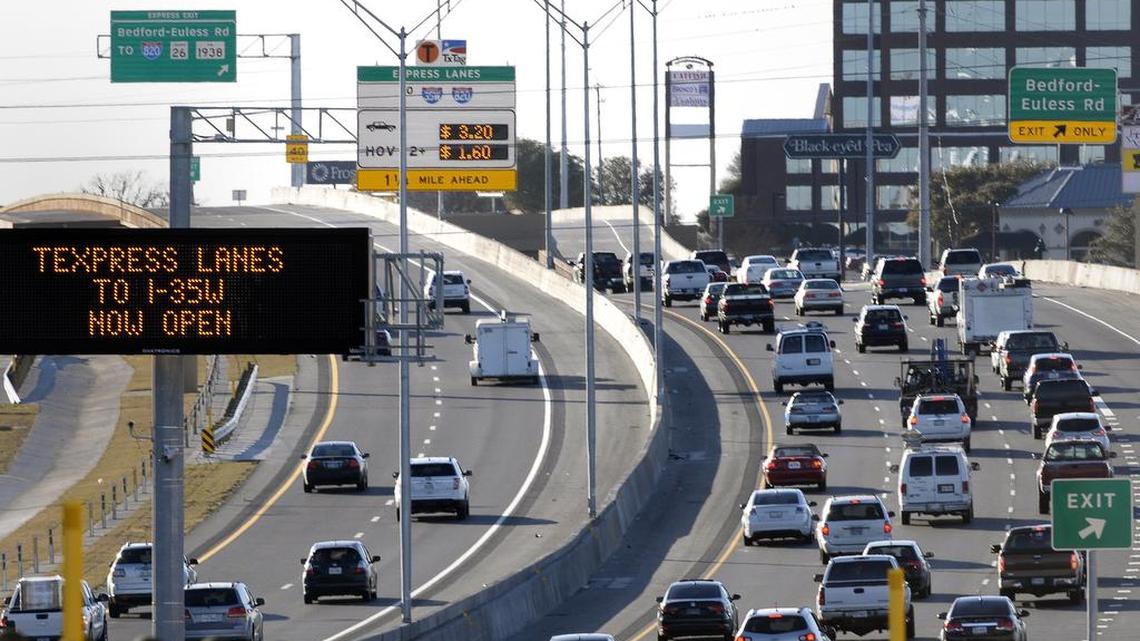 Recently completed North Tarrant Express project.