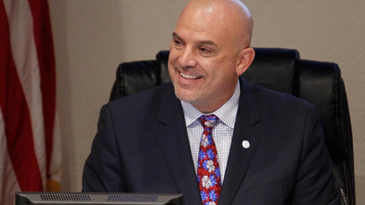 School superintendent Dr. Kent Scribner.