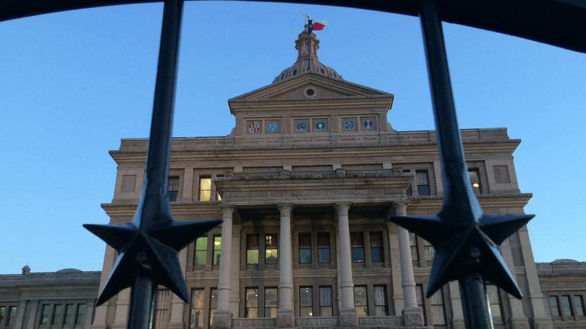 The Texas Capitol building in Austin. The current legislative session ends May 29.