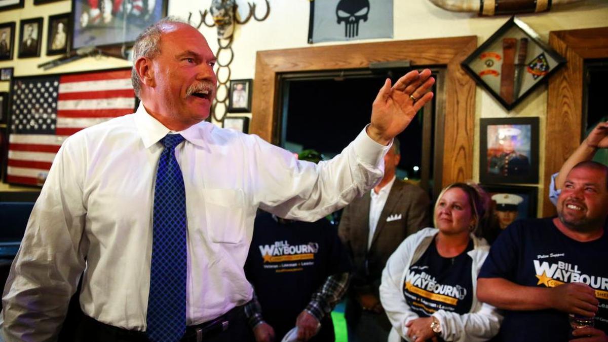 Sheriff-elect Bill Waybourn will be sworn in Sunday as the county’s first new chief jailer in 16 years.