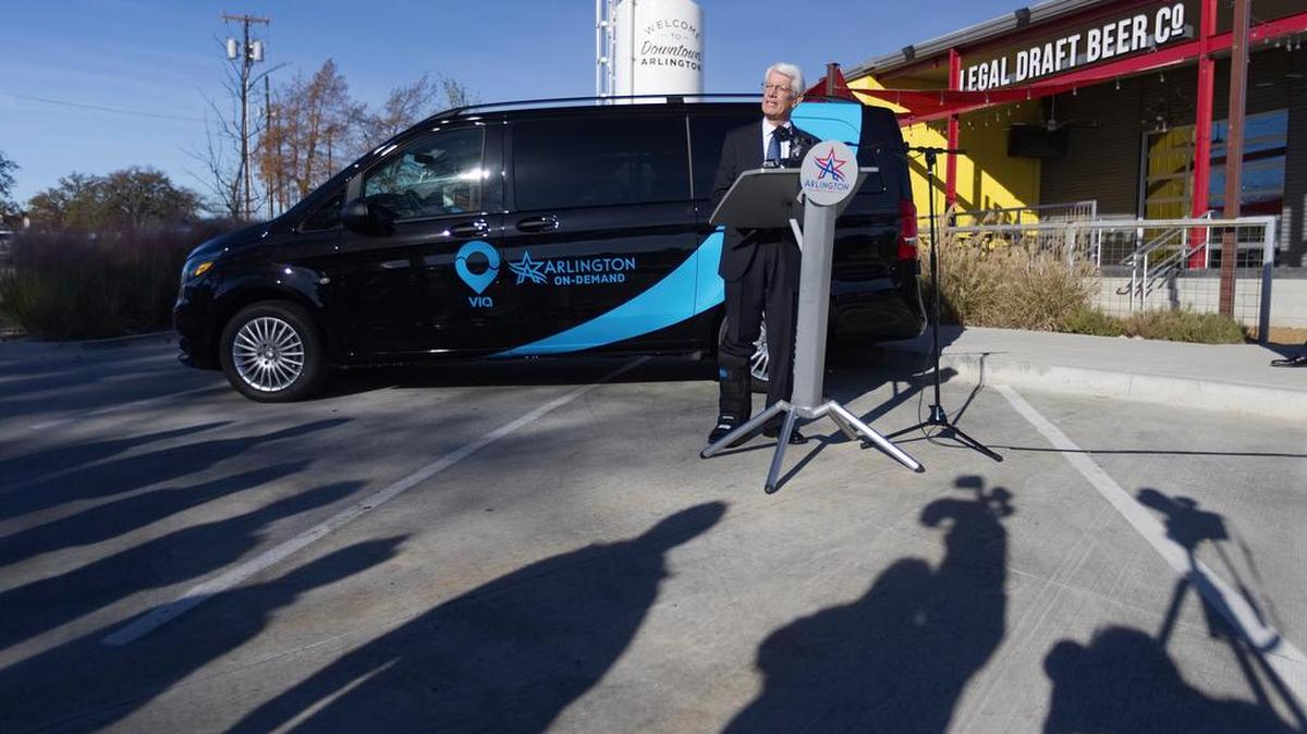 Last year, Arlington began VIA, an app based ride share that serves part of the city.