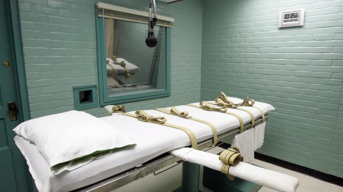 
The Texas death chamber in Huntsville
