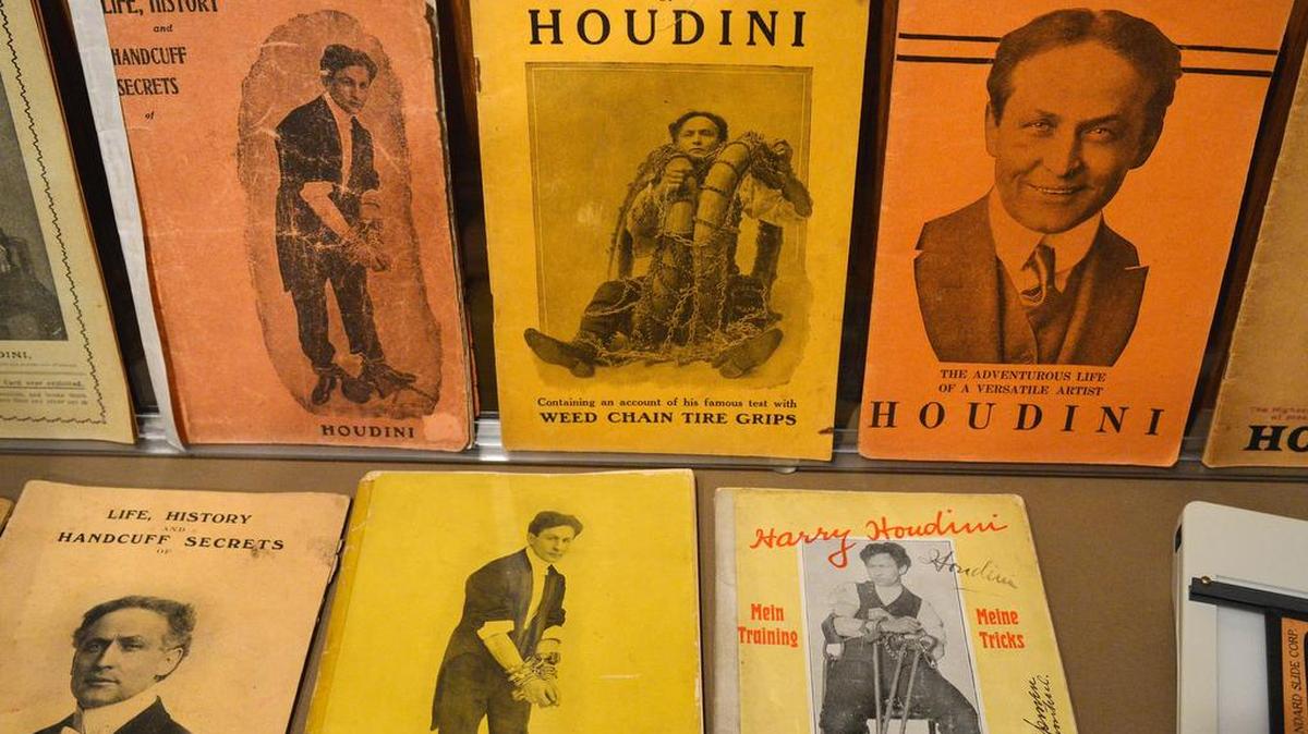 Original Houdini books.