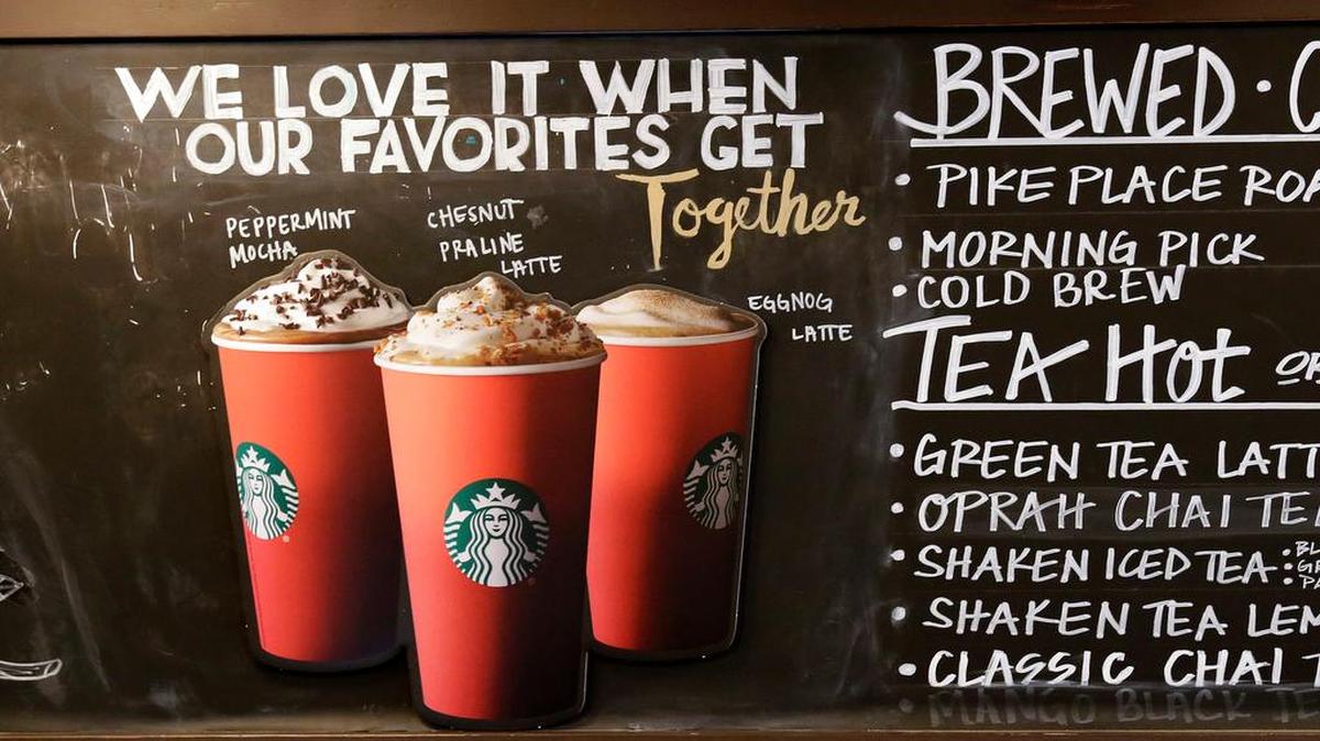 Starbucks' minimalist new holiday coffee cup has set off complaints that the chain is making war on Christmas.