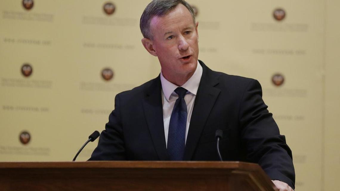
William McRaven, the chancellor of the University of Texas System
