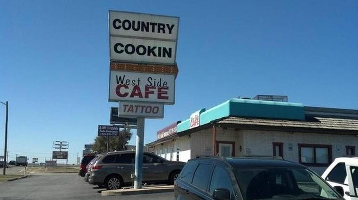 West Side Cafe is on Camp Bowie Boulevard in west Fort Worth