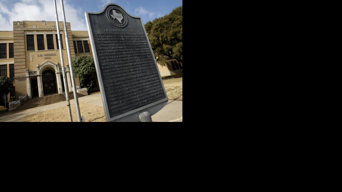 
I.M. Terrell Elementary School occupies the building once known as I.M. Terrell High School. 

