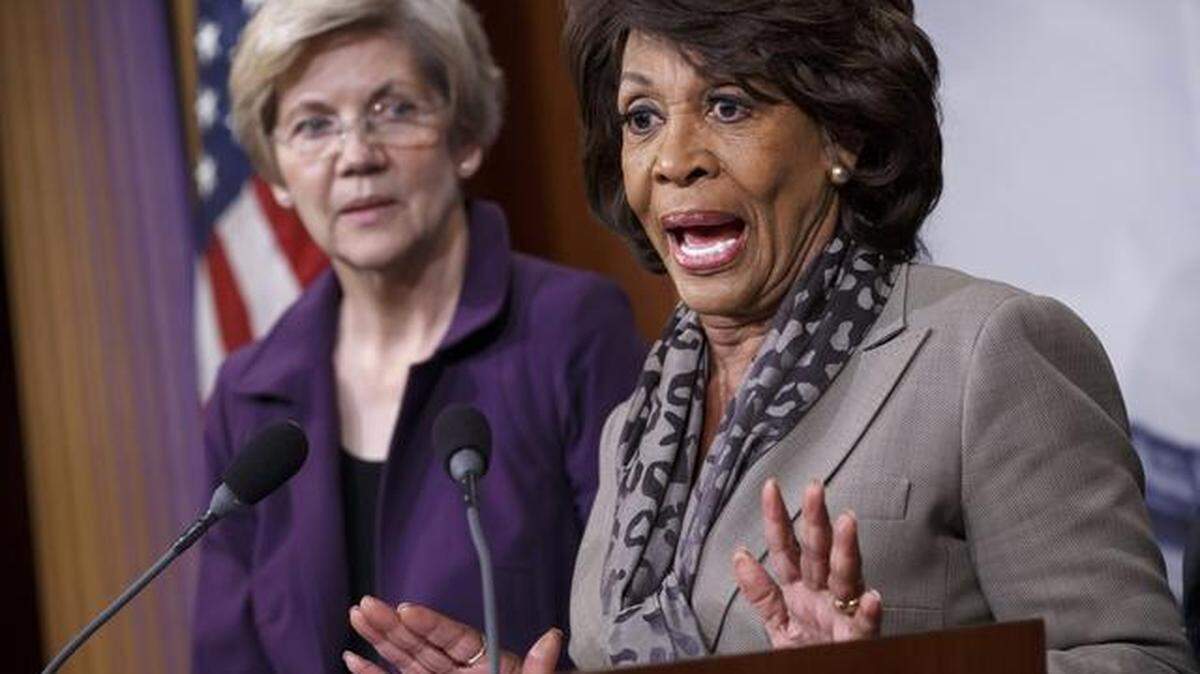 In 2014, Rep. Maxine Waters, D-Calif., and Sen. Elizabeth Warren, D-Mass., expressed  outrage over the $1.1 trillion spending bill.