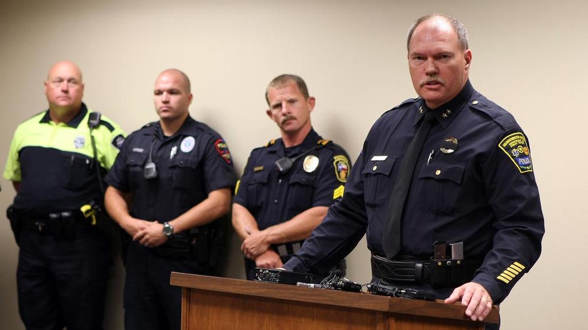 Dalworthington Gardens police chief Bill Waybourn talks about a "no refusal" initiative in Fort Worth on Wednesday, June 29, 2011. Tarrant County district attorney's office, along with several other law enforcement departments, had a press conference to announce the initiative over the Fourth of July weekend.