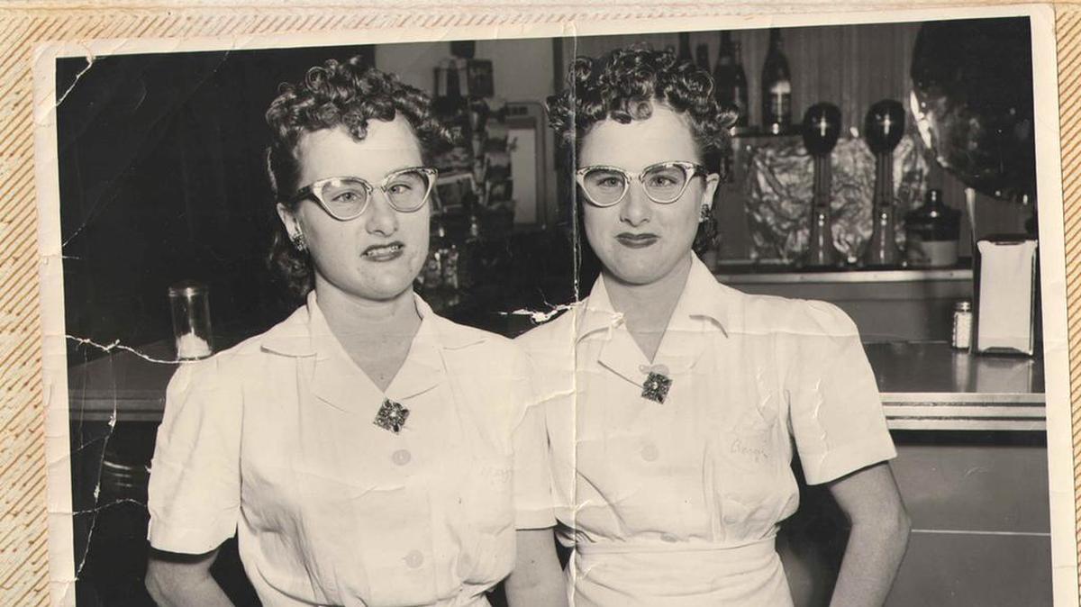 Ora Beryl Baldwin and Oma Meryl Baldwin, the “Southside Twins”