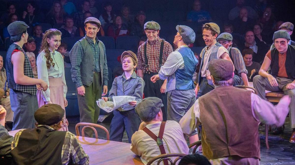 “Newsies” at Artisan Center Theater