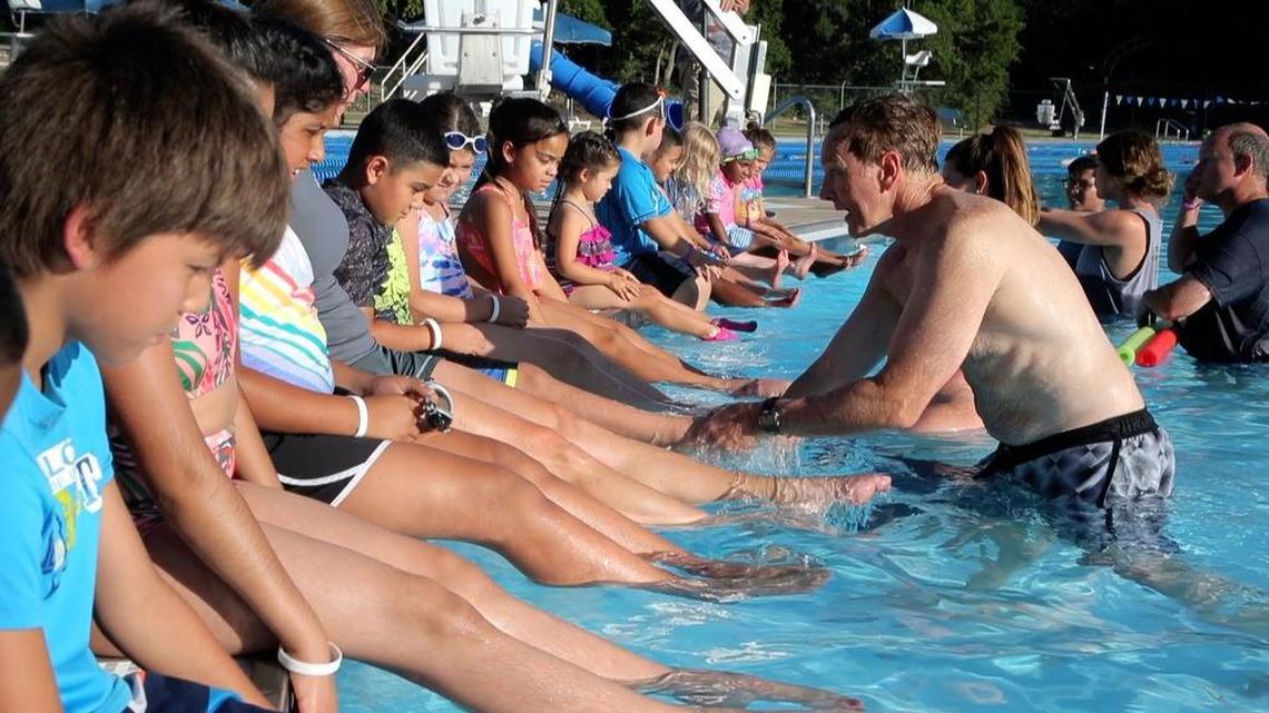 Swimming lessons at Forest Park Pool help keep young people from drowning.