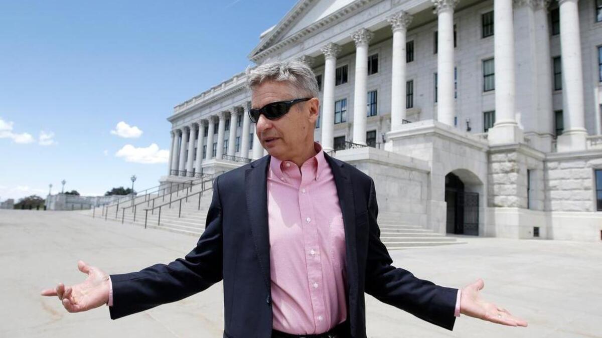 Libertarian presidential candidate, former New Mexico Gov. Gary Johnson.