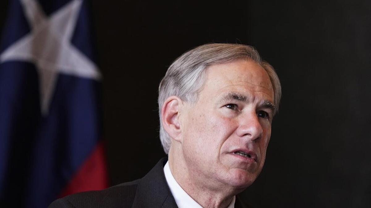 For Texas Gov Greg Abbott, personal freedom doesn’t extend to a woman’s reproductive choice.