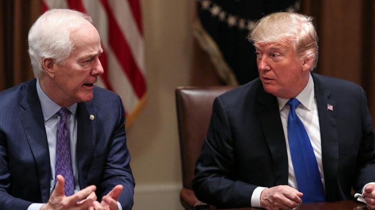 Sen. John Cornyn shouldn’t keep his criticisms of President Donald Trump private.