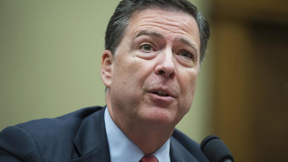 FBI Director James Comey testifies during a House Judiciary Committee hearing on Sept. 28, 2016.